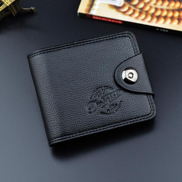 Leather Vintage Trifold Casual Wallet