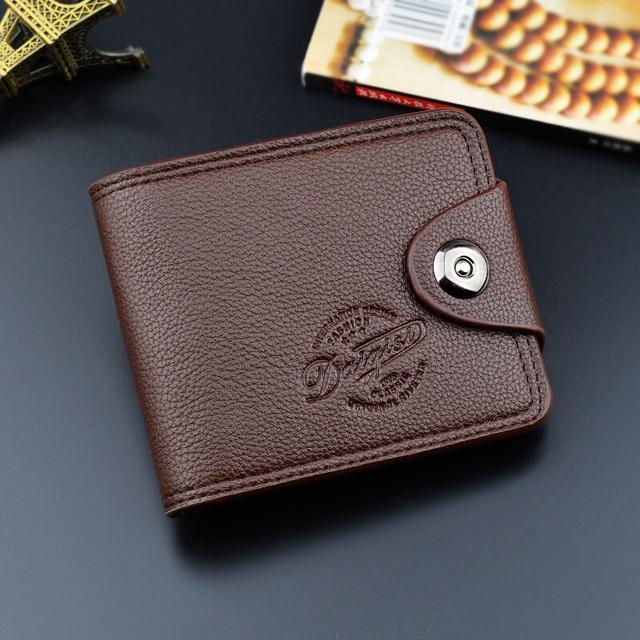 Leather Vintage Trifold Casual Wallet