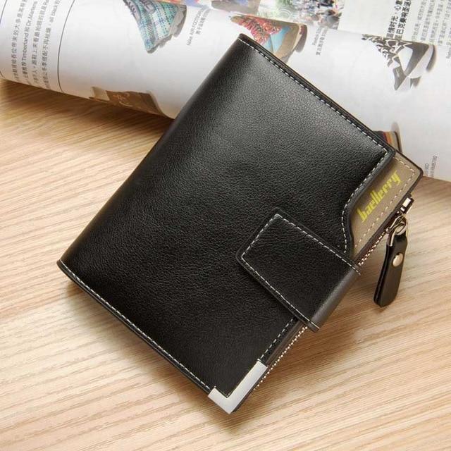 Leather Vintage Trifold Casual Wallet