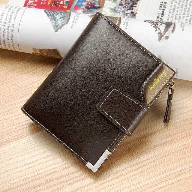 Leather Vintage Trifold Casual Wallet