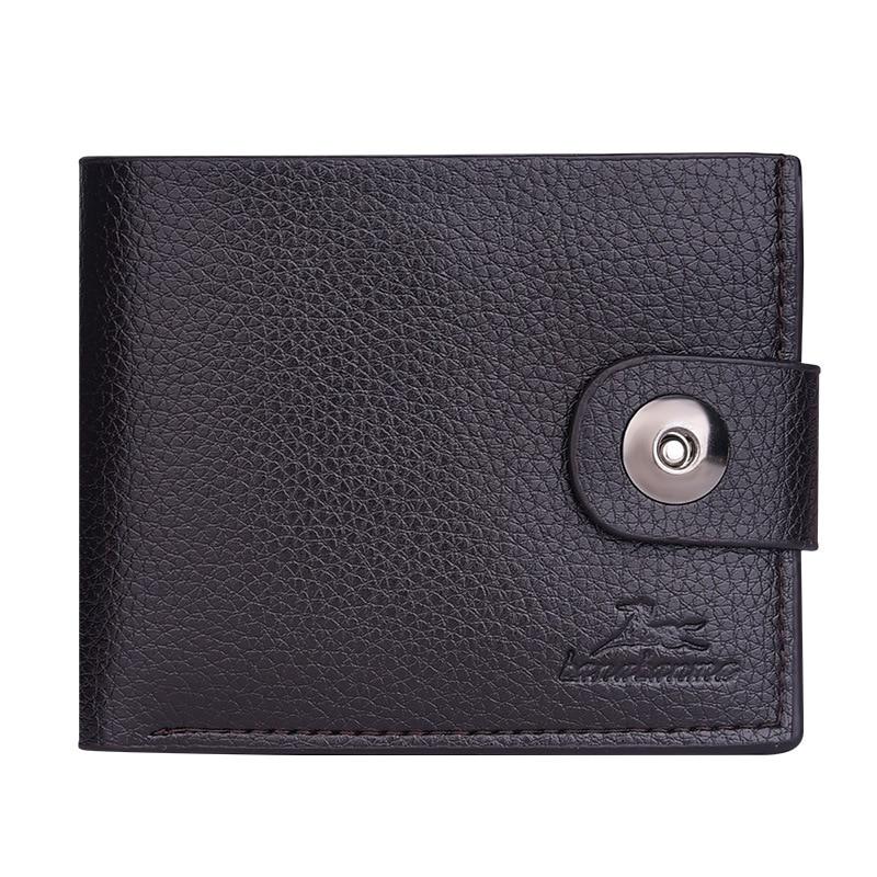 Hasp Type Casual PU Wallet