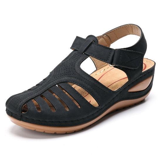 Buckle Casual Basic Covered Up Sandals