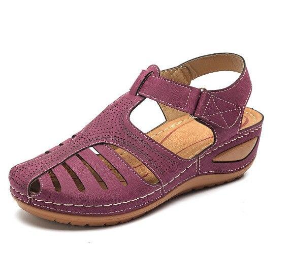 Buckle Casual Basic Covered Up Sandals