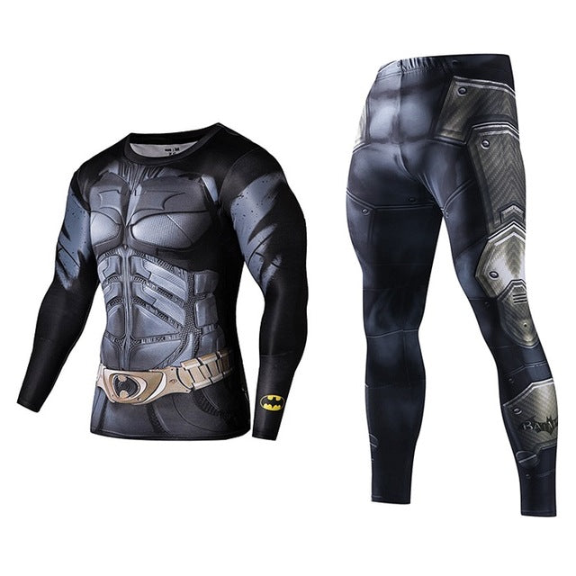 Men's Compression GYM training Suits