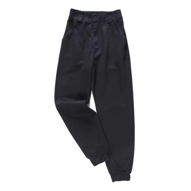 High Waist Ankle Length Cardo Pants