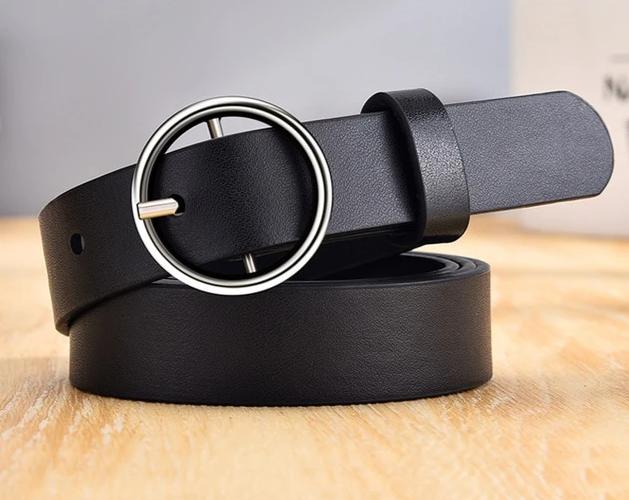 Genuine Leather New Punk style Pin Buckle Belt