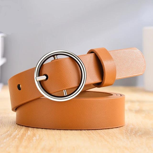 Genuine Leather New Punk style Pin Buckle Belt
