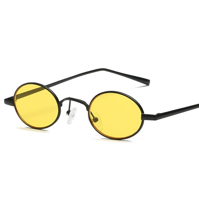 Classic Round Alloy Frame Sunglasses