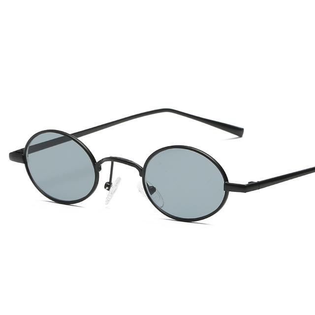 Classic Round Alloy Frame Sunglasses