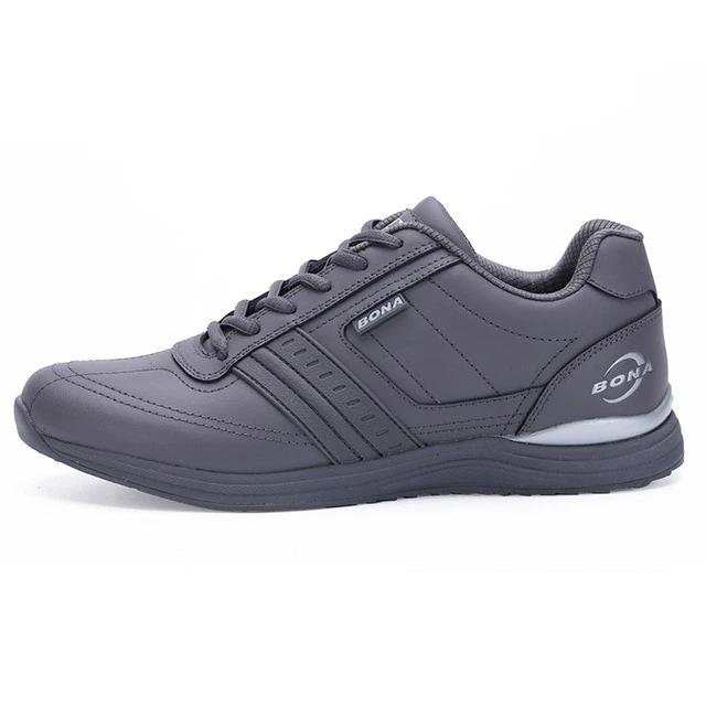 Solid Lace-Up Comfortable Men's Shoes