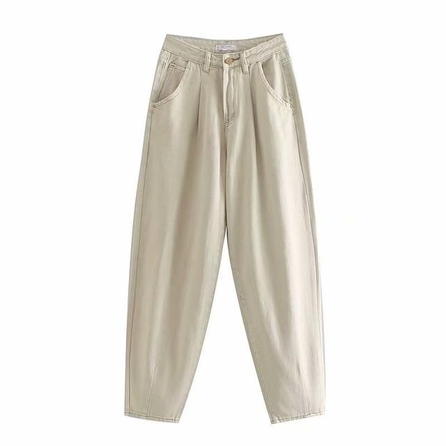 Full Length Solid Pattern Harem Pant