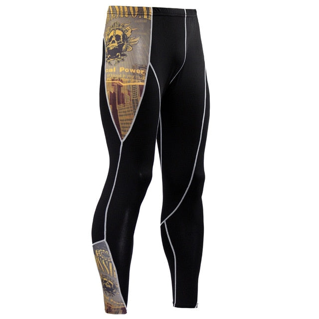 Men's Thermal Long Sleeve Elastic Track and Field Running Wear