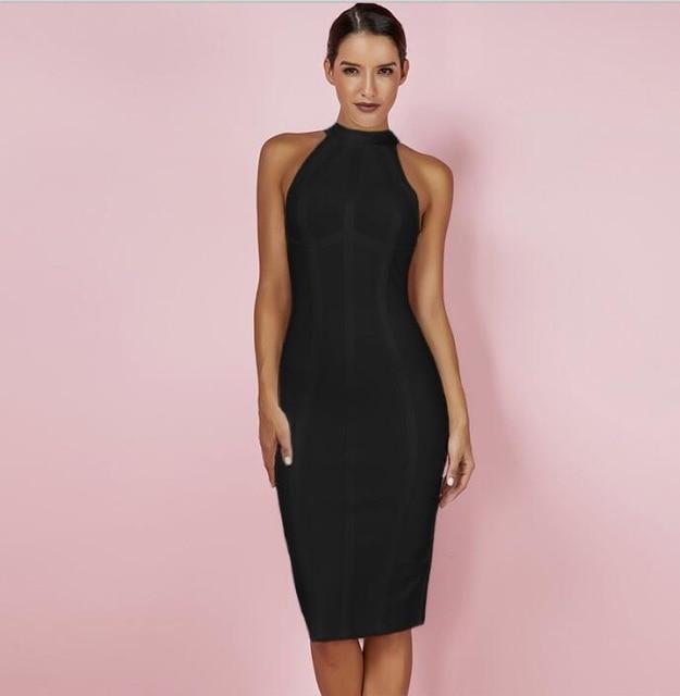 Sleeveless Bodycon Bandage Dress