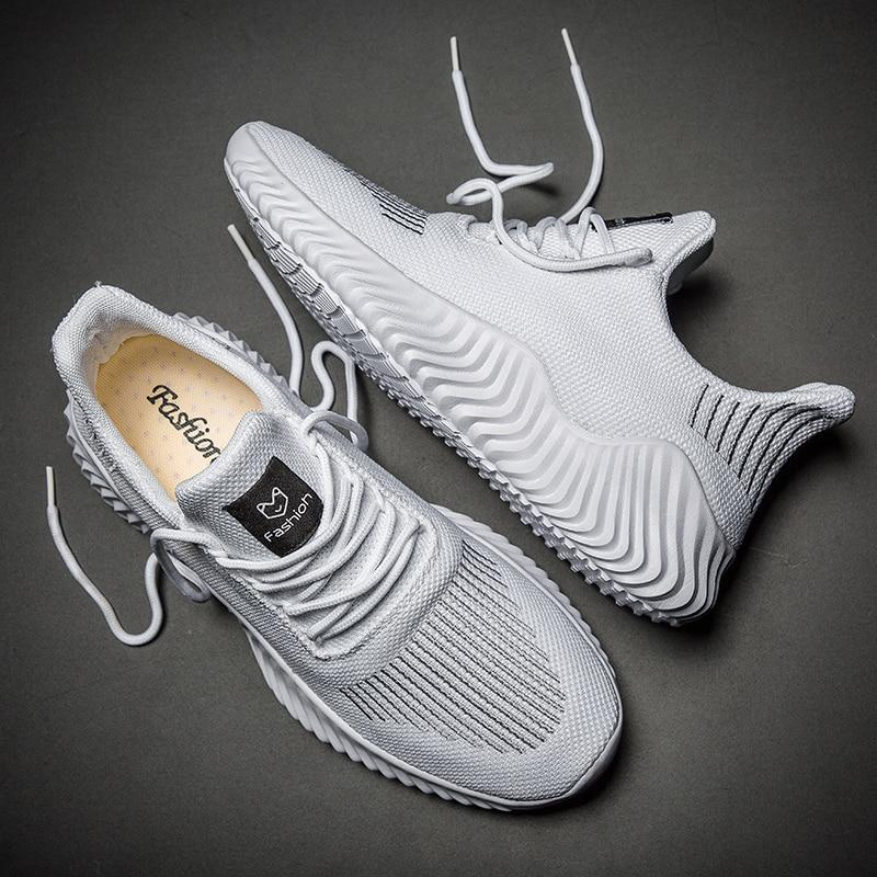 Breathable Lace-Up Lightweight Men's Sneakers