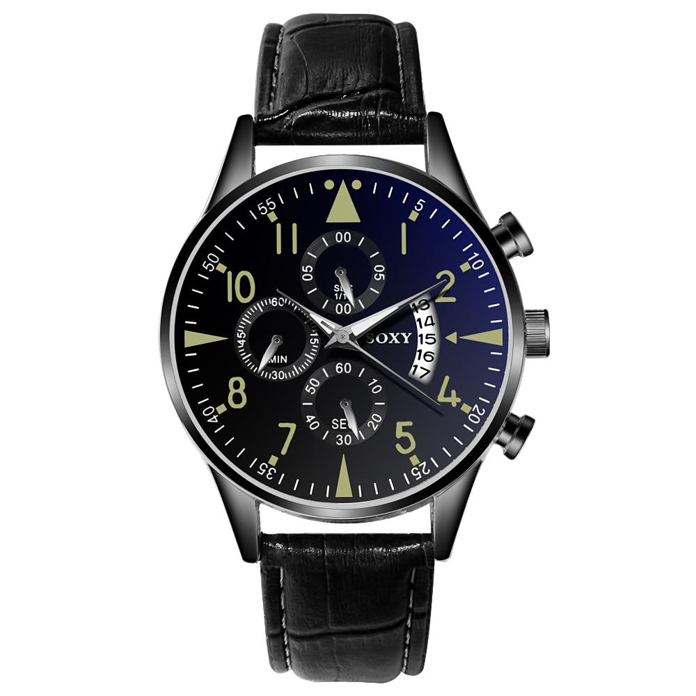 Men's Classic Calendar Steel Watch - Stylesma