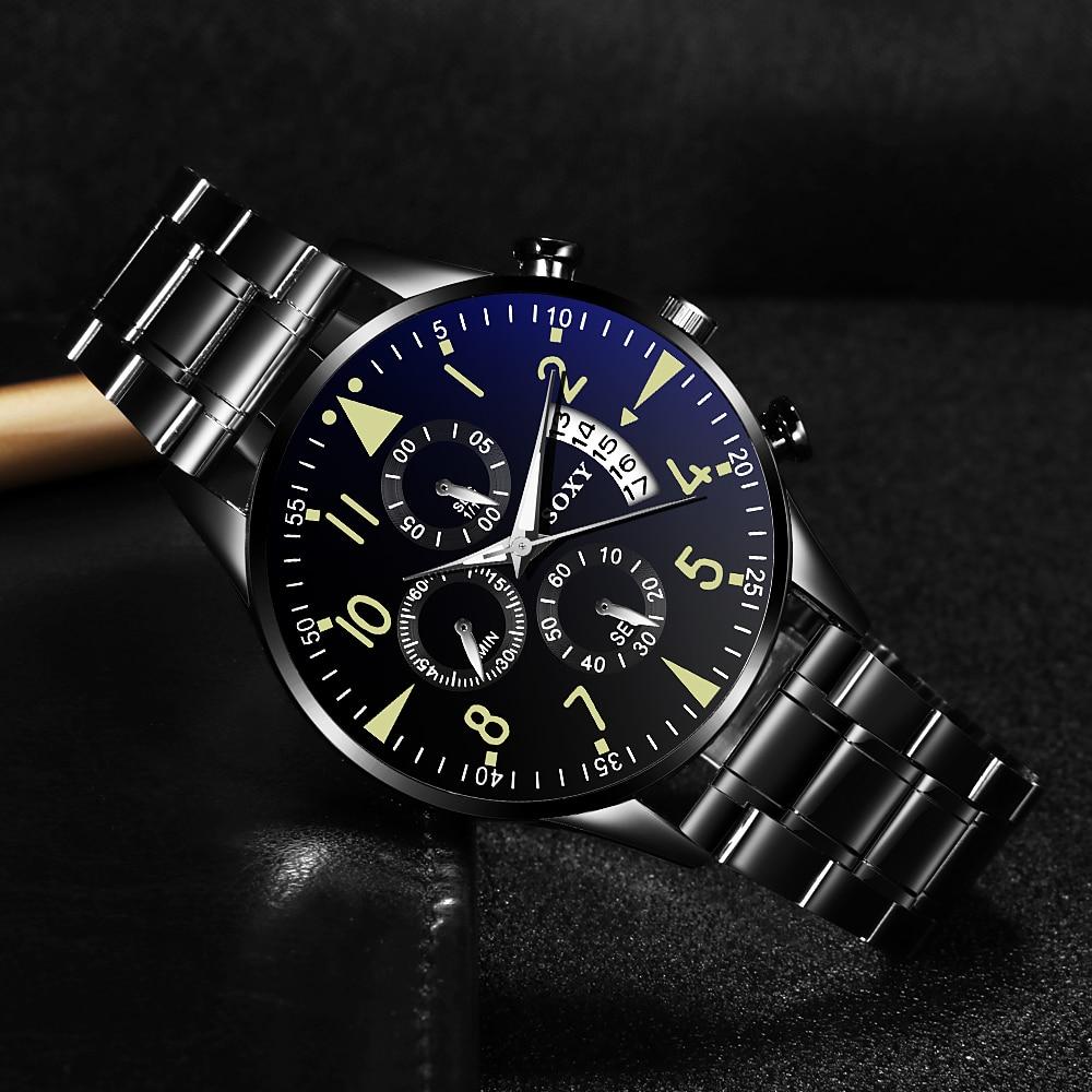 Men's Classic Calendar Steel Watch