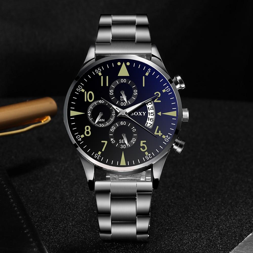Men's Classic Calendar Steel Watch