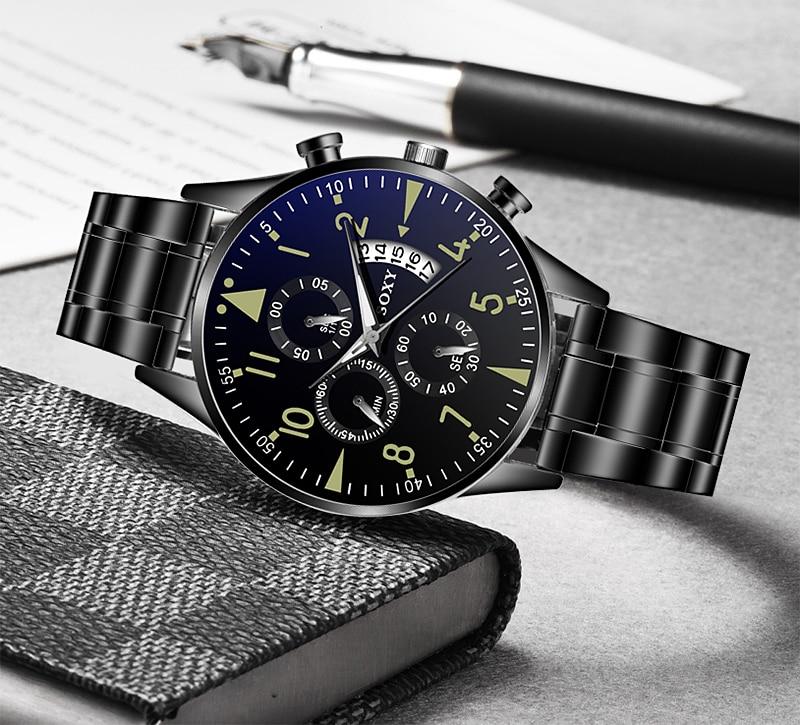 Men's Classic Calendar Steel Watch