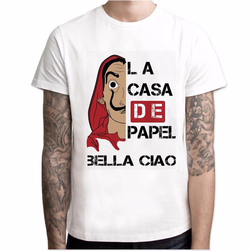 La Casa De Papel Money Heist TV Series Short Sleeve T-Shirt