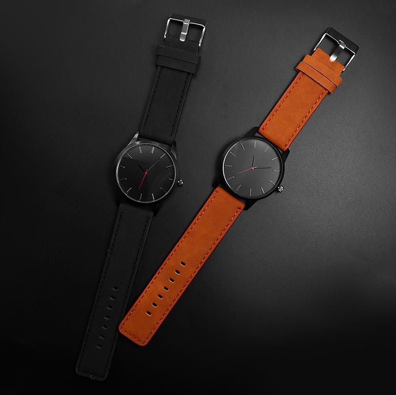 Fashion Leather Quartz Casual Sports Luxury Wrist watch