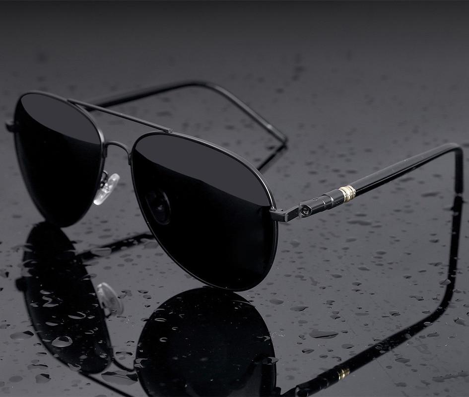 Polarized Metal Frame Alloy Aviator Sun Glasses