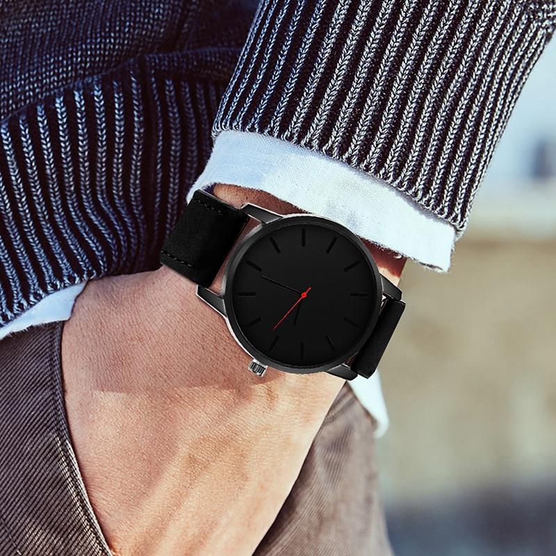 Leather Quartz Casual Luxury Wrist watch - Stylesma