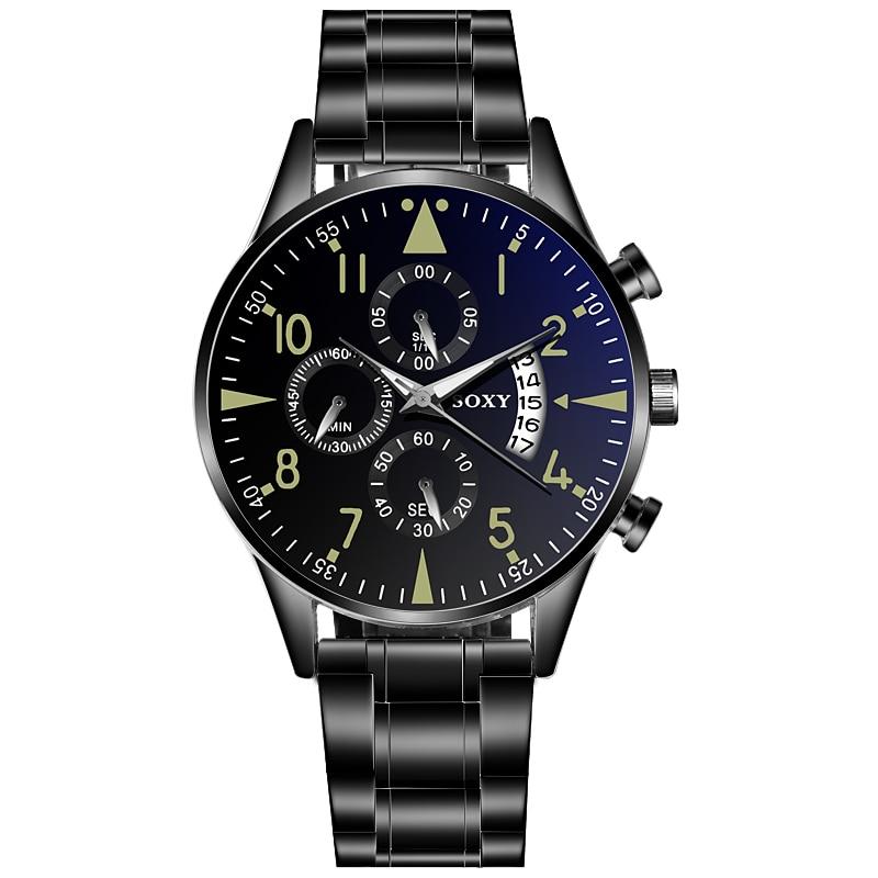 Men's Classic Calendar Steel Watch