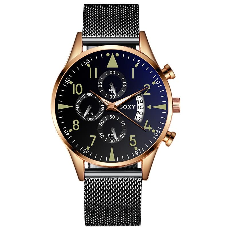 Men's Classic Calendar Steel Watch