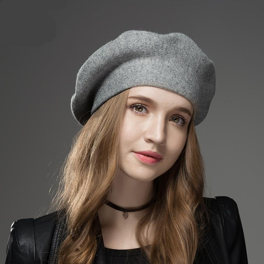 Wool Cashmere Winter Hat - Stylesma