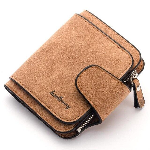 Scrub Leather Solid  Bi-Fold Wallet