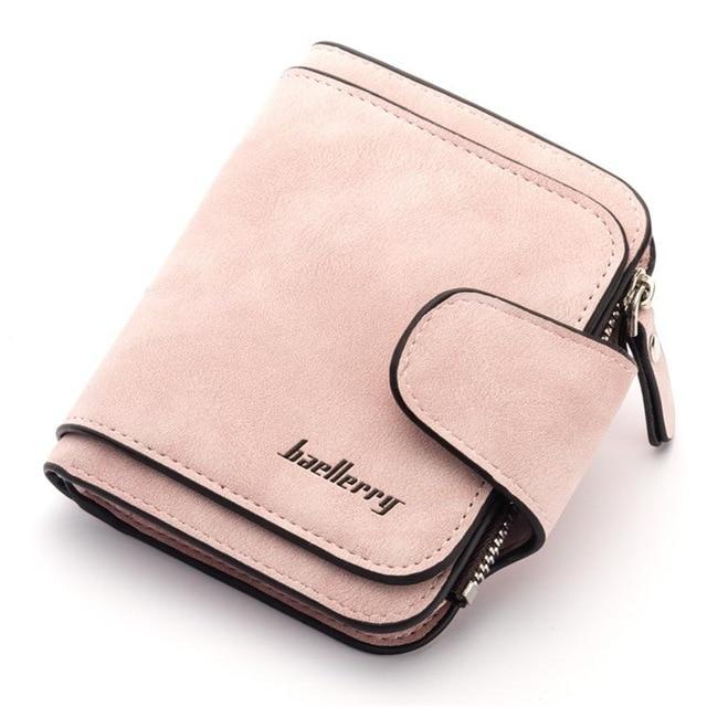 Scrub Leather Solid  Bi-Fold Wallet