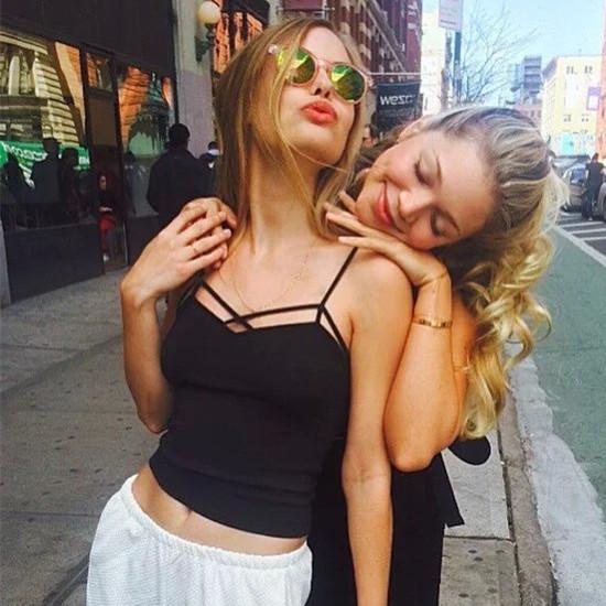 Cotton Cross Vest Short Style Backless Top