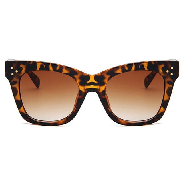 Vintage Oversized Gradient Classic Cat Eye Sunglasses
