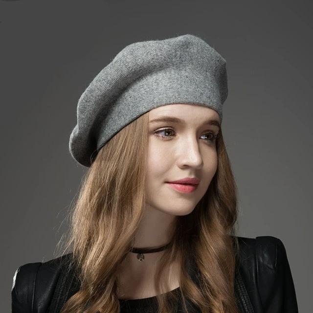 Wool Cashmere Winter Hat