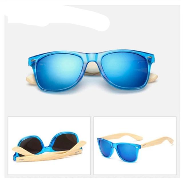 Vintage Wooden Bamboo Sun Glasses