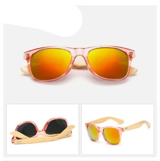 Vintage Wooden Bamboo Sun Glasses
