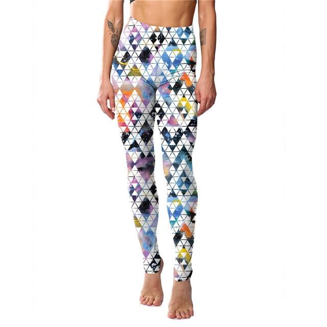 Cat Print Plus Size Ankle-Length Elastic Leggings