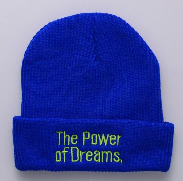 Embroidered Wool Winter Cap