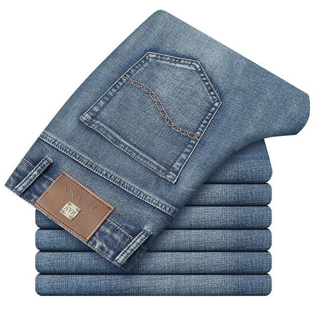 Classic Style Regular Fit Stragith Jeans