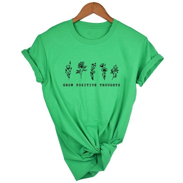 Letter Printed Short Sleeve Regular Casual Top - Stylesma