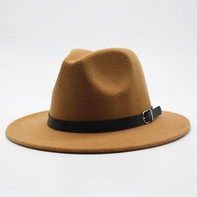 Cotton Wool Solid Casual Hat