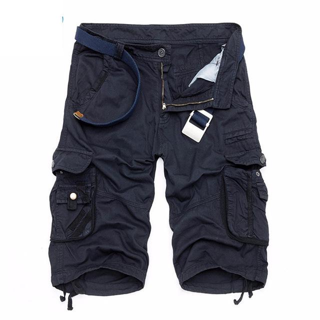 Camouflage Cotton Cargo Board Short