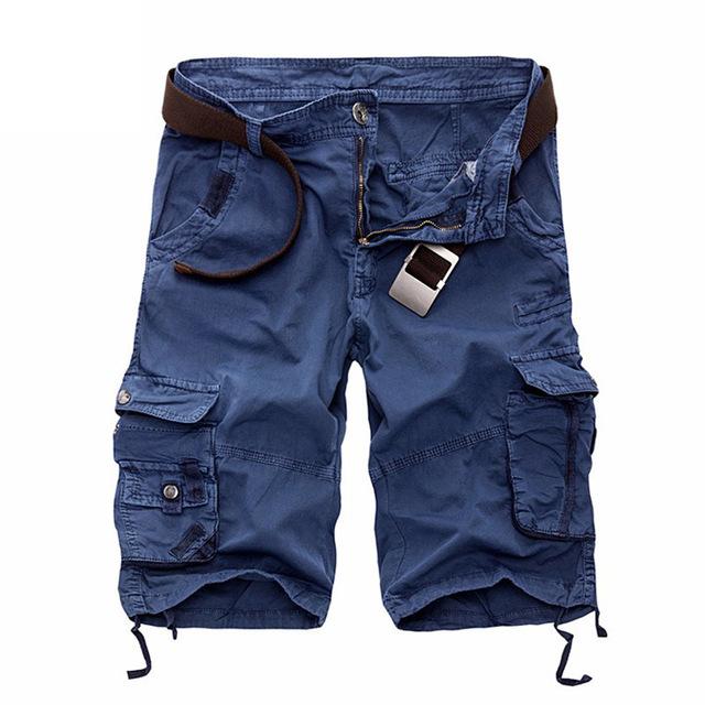 Camouflage Cotton Cargo Board Short - Stylesma
