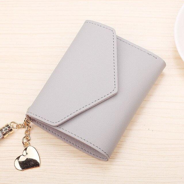 Tassel Standard Solid Casual Wallet