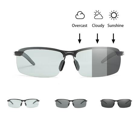 Men's Photochromic Polarized Driving Glasses