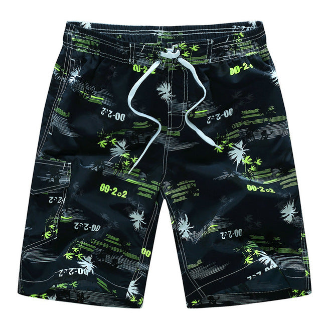 Quick Dry Casual Hawaii Printed Short