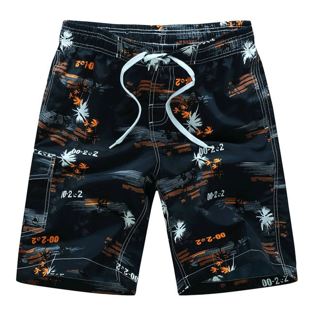 Quick Dry Casual Hawaii Printed Short