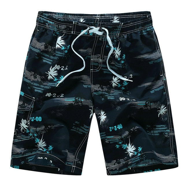 Quick Dry Casual Hawaii Printed Short