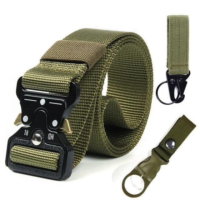 Casual Tactical Belt Automatic Buckle Belt