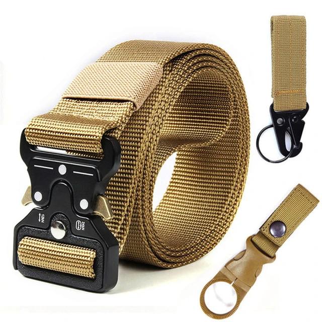 Casual Tactical Belt Automatic Buckle Belt